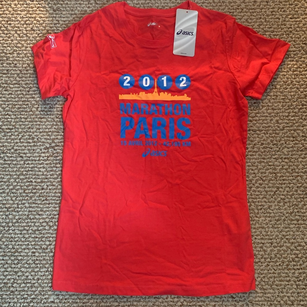 ASICS Paris Marathon Running Shirt
